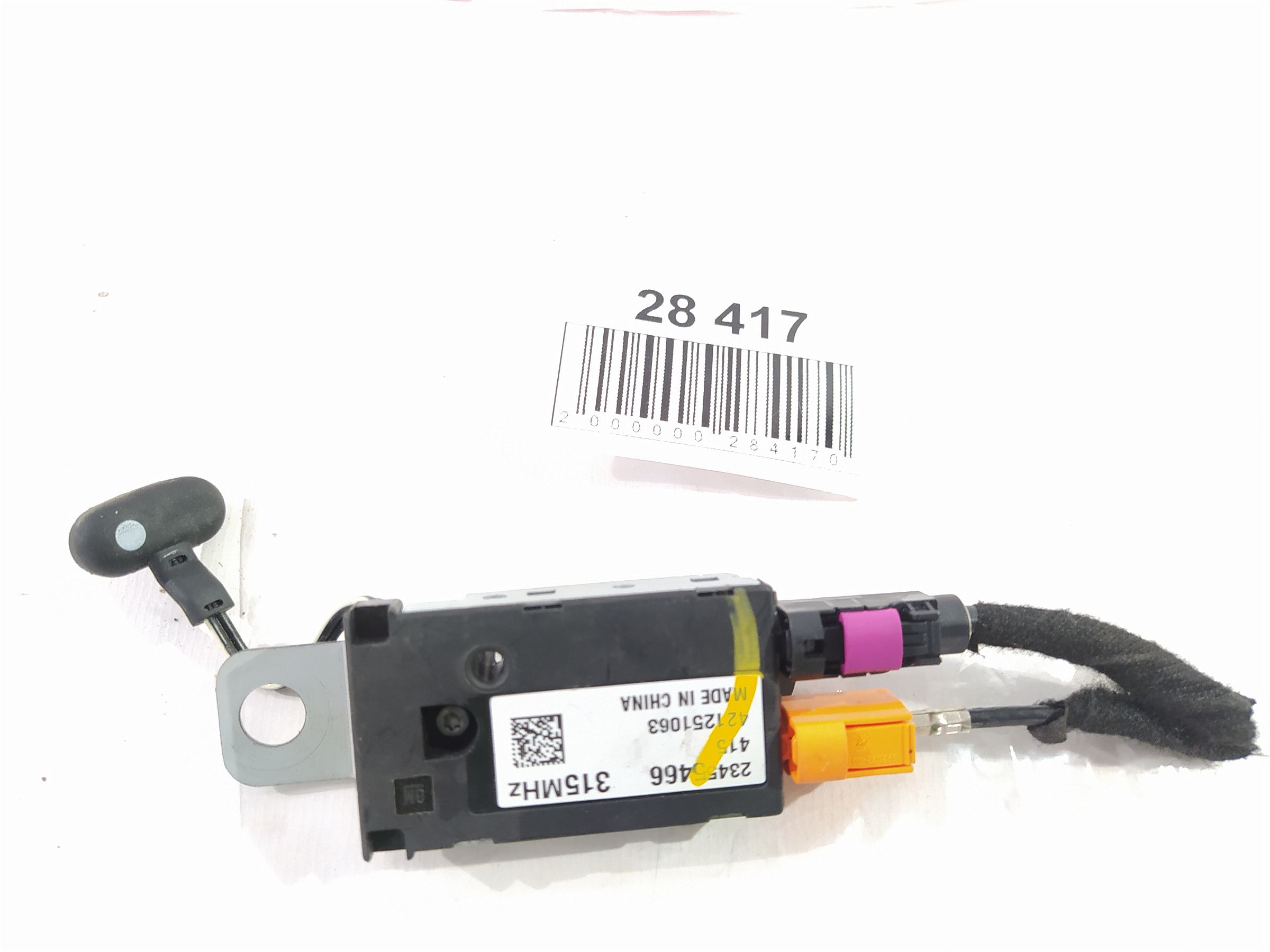 Malibu Радіосистемний підсилювач Chevrolet Malibu 2013-2016 23455466 Chevrolet Malibu 3