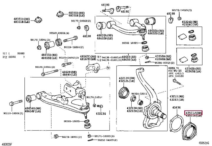 Уплотнительные кольца. Сальник TOYOTA 9031399001