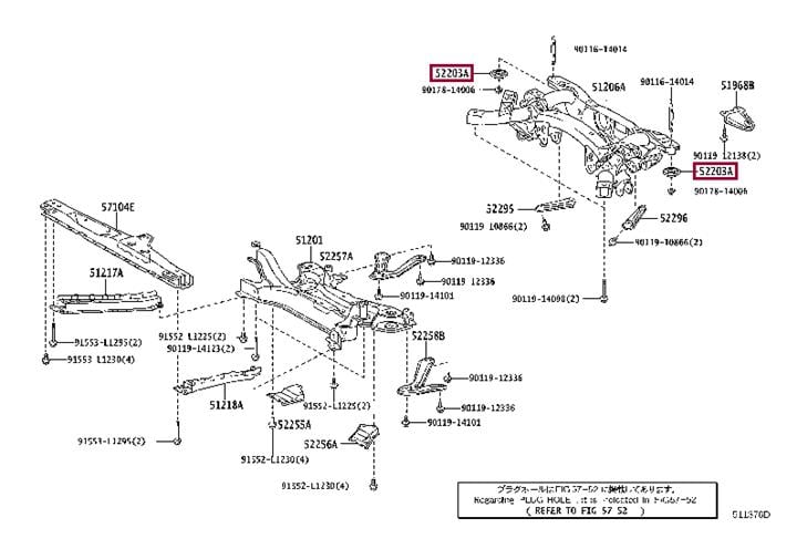 Тарелка пружины. Тарелка пружины TOYOTA 5220342010