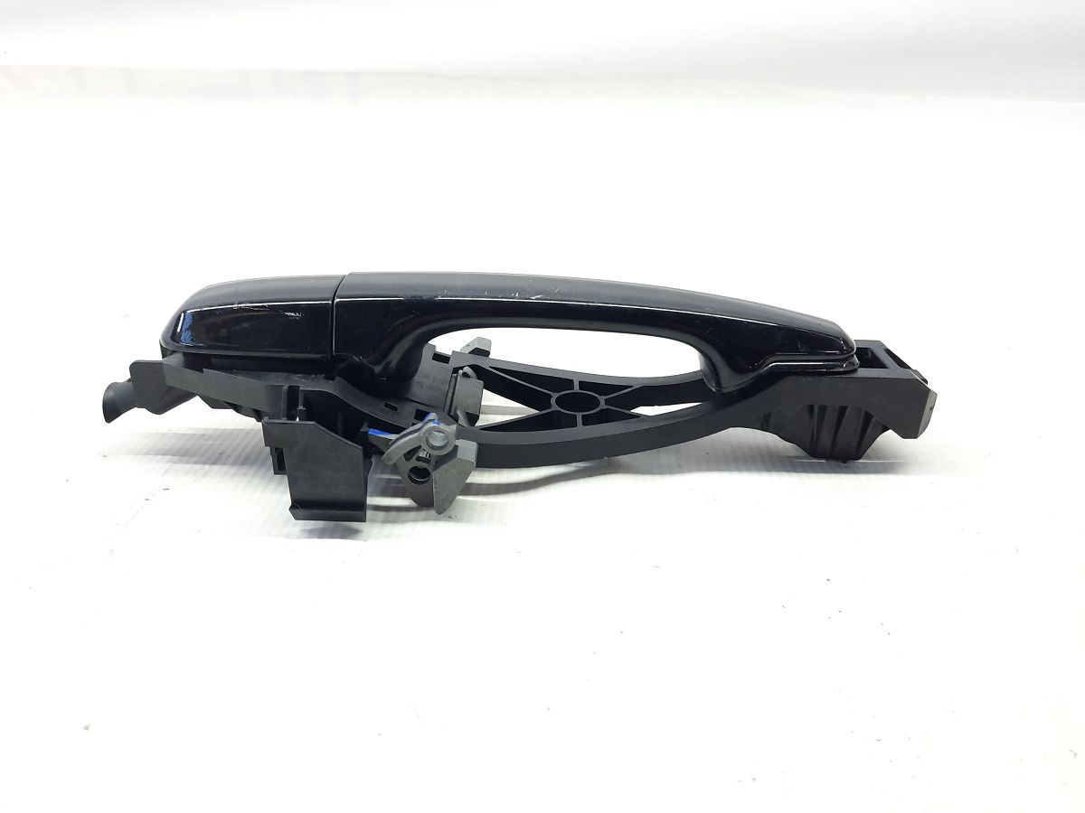 S80. Ручка дверей передньої лівої (чорна) зовнішня Volvo S80 2007-2016 39873389 Volvo S80