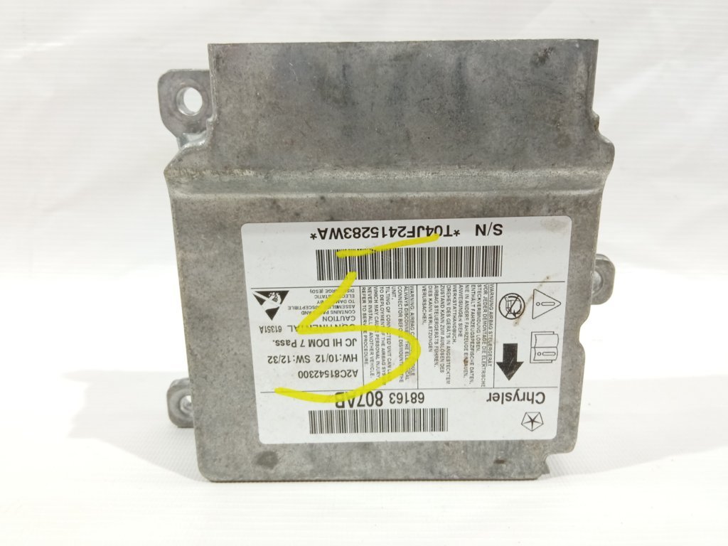Journey Блок управления AirBag Dodge Journey 2012-2017 68163807AB Dodge Journey 8 Journey Блок управления AirBag Dodge Journey 2012-2017 68163807AB Dodge Journey 8