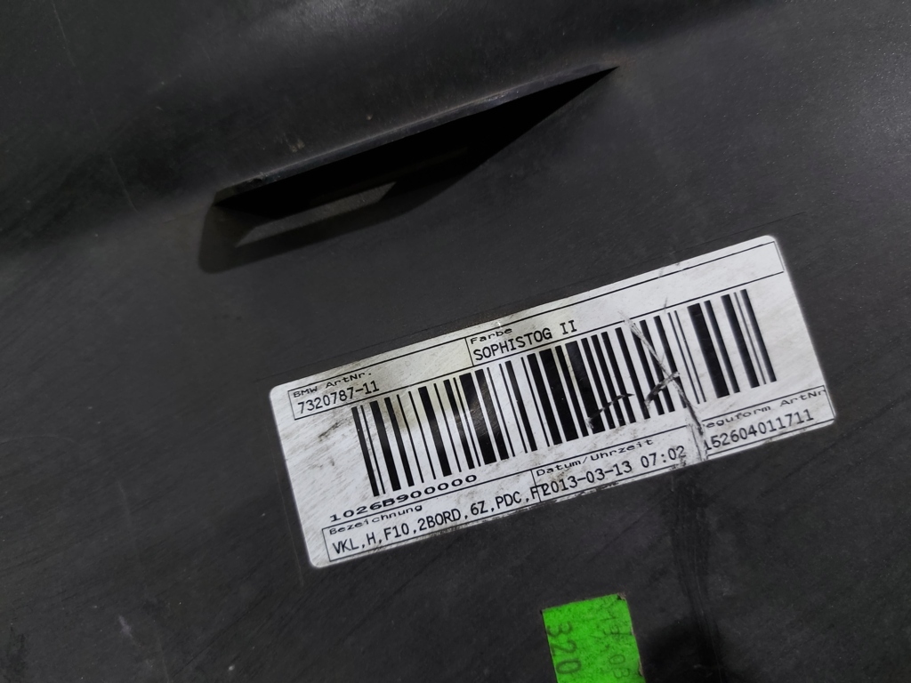 5 series Бампер задній BMW 5 series 2011-2013 51127238518 BMW 5 series 13