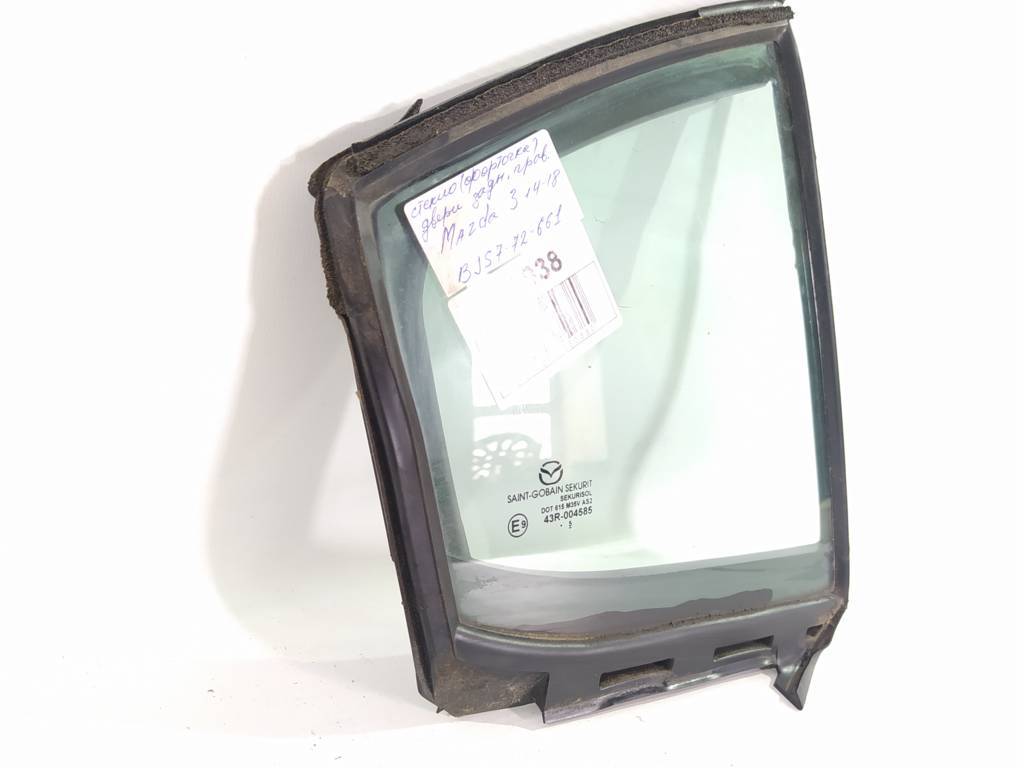 3 Стекло (форточка) двери задней правой Mazda 3 2014-2018 BJS772661 Mazda 3 2