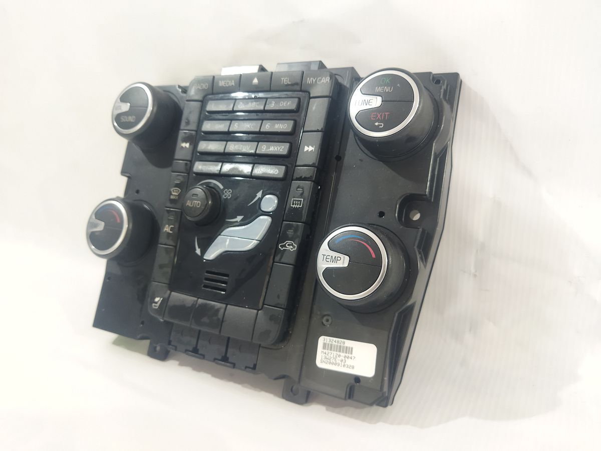 S60 Панель управления климат контролем Volvo S60 2014-2018 31443427 Volvo S60 3 S60 Панель управления климат контролем Volvo S60 2014-2018 31443427 Volvo S60 3