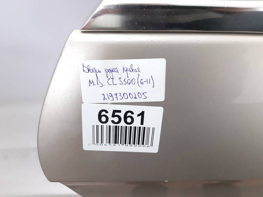 Cls-500 Двері задні права голі Mercedes-Benz CLS 500 2006-2011 2197300205 MERCEDES-BENZ Mercedes-Benz CLS 500 5