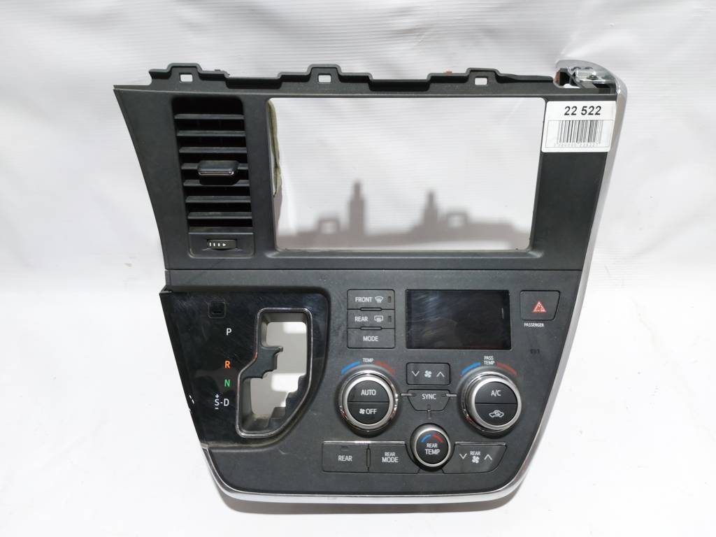 Sienna. Консоль управления климат контролем Toyota SIENNA 2015-2019 5540508040 Toyota SIENNA