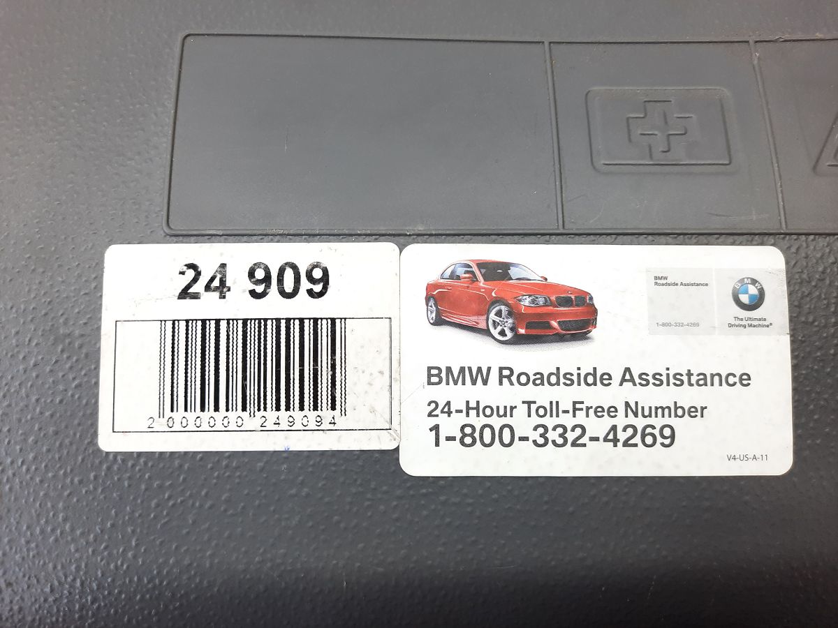7 series Скринька під інструменти в кришку багажника BMW 7 2012 71116784442 BMW 7 4