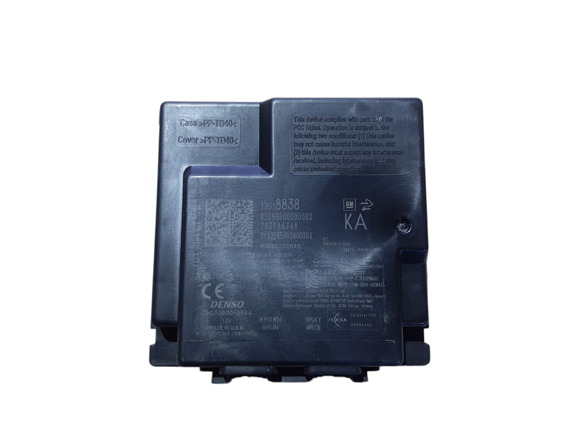 Bolt. Блок управления бесключевым доступом Chevrolet Bolt EV 2017-2021 13518838 Chevrolet Bolt EV