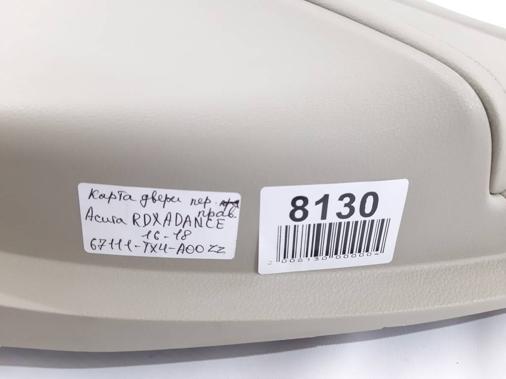Rdx Карта дверей передньої правої Acura RDX 2013-2018 67111TX4A00ZZ Acura RDX 3