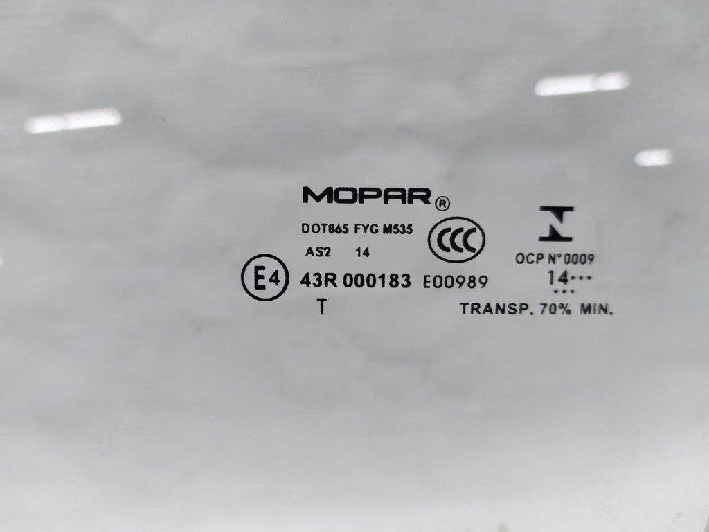  Скло дверей передньої лівої Jeep Patriot `2007-2017 5155449AC Jeep Patriot 27