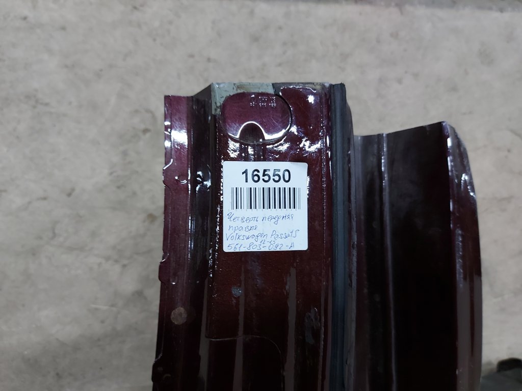 Passat s Чверть передня права Volkswagen Passat S 2012-2015 561803092A Volkswagen Passat S 19