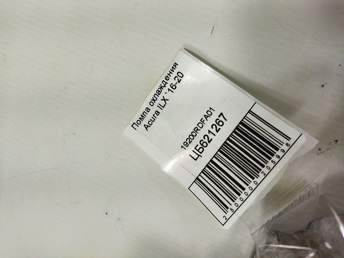 Ilx Помпа охолодження Acura ILX 2016-2020 19200RDFA01 Acura ILX 6