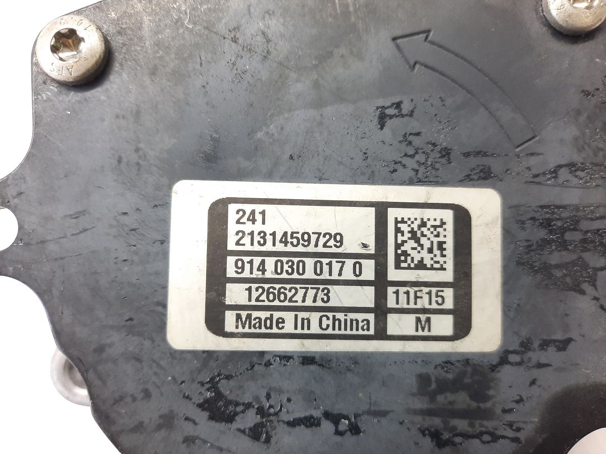 Malibu Вакуумний насос Chevrolet Malibu 2013-2020 12686657 Chevrolet Malibu 7