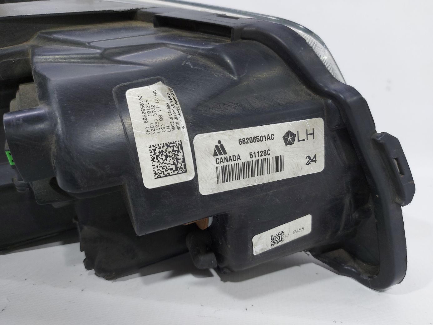 Grand caravan Фара передня ліва (відламані 2 кріплення, подряпини) Dodge Grand Caravan 2014-2020 68206501AE Dodge Grand Caravan 10