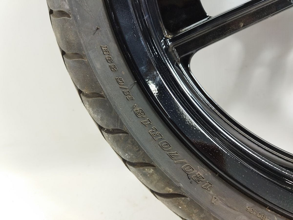 En-650d Колесо переднє (без гуми) Kawasaki EN-650 D 2017 410730653QT Kawasaki EN-650 D 2