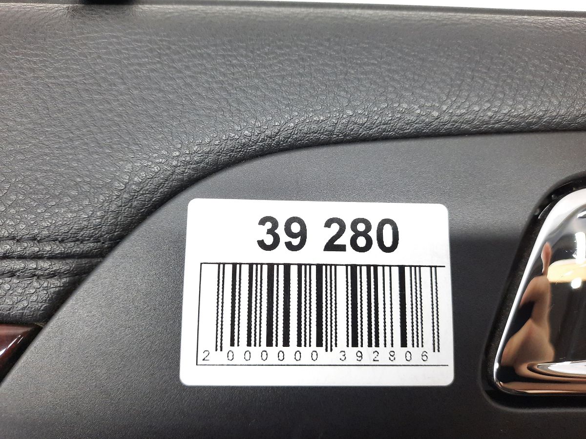 Mkt Карта двери задней левой (черная) (кожа с шторкой) Lincoln MKT 2013-2019 EE9Z7427407AA Lincoln MKT 11