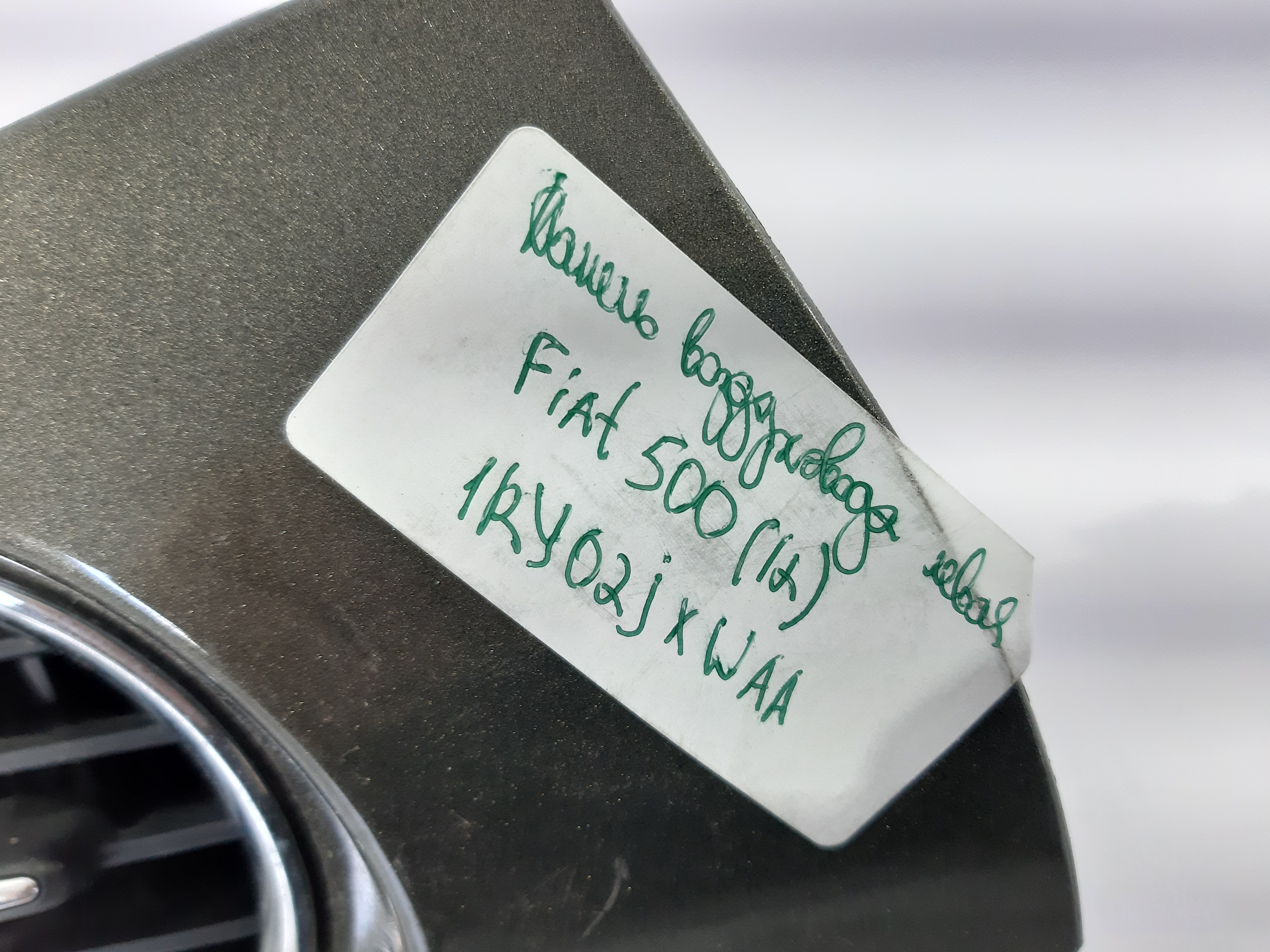 500 Панель повітроводу ліва Fiat 500 2012 1RY02JXWAA Fiat 500 3