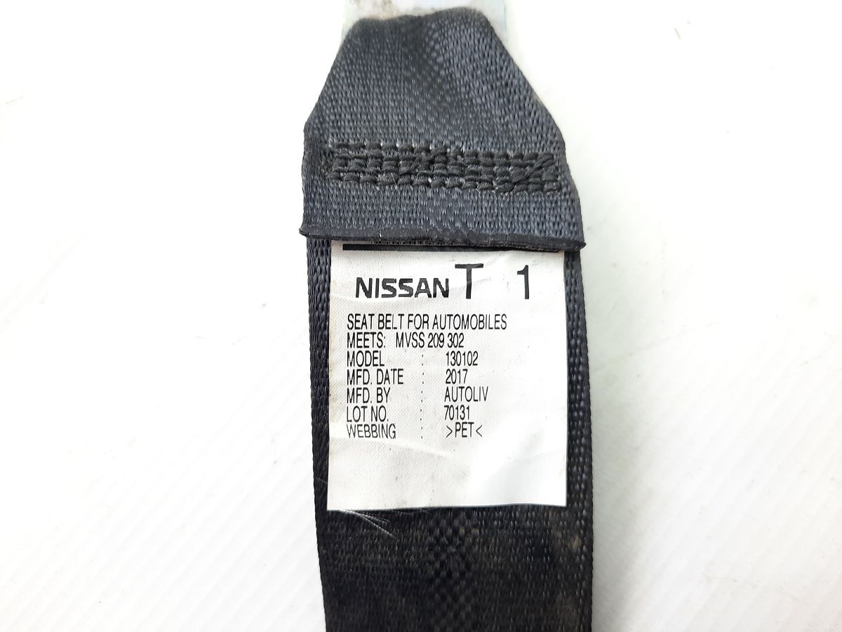 Sentra Ремінь безпеки задній лівий/правий Nissan Sentra 2013-2019 888443RM8A Nissan Sentra 6