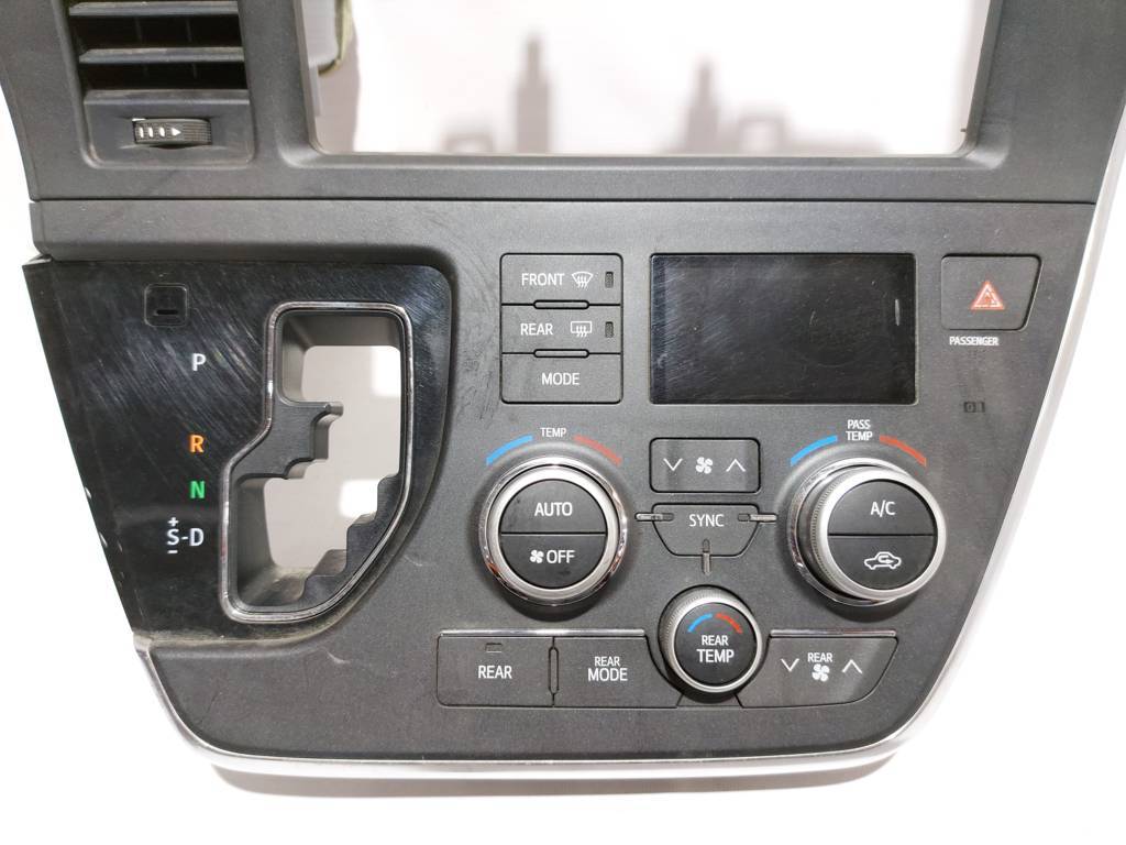 Sienna Консоль управления климат контролем Toyota SIENNA 2015-2019 5540508040 Toyota SIENNA 2