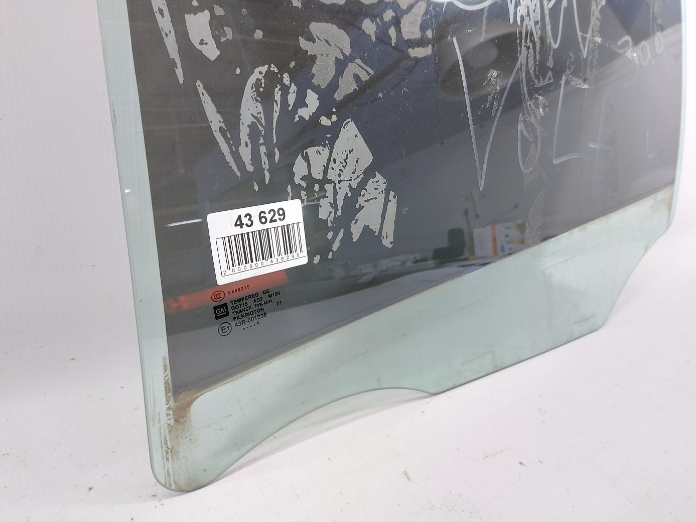 Volt Скло дверей задніх лівих (тоноване) Chevrolet Volt 2012-2015 22860296 Chevrolet Volt 3