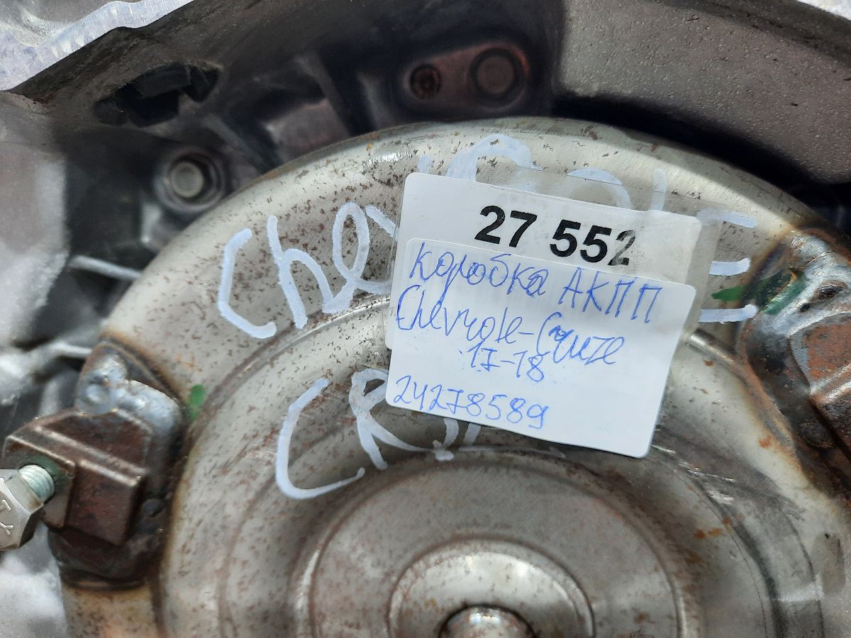 Cruze Коробка АКПП 44к Chevrolet Cruze 2017-2018 24278589 Chevrolet Cruze 7