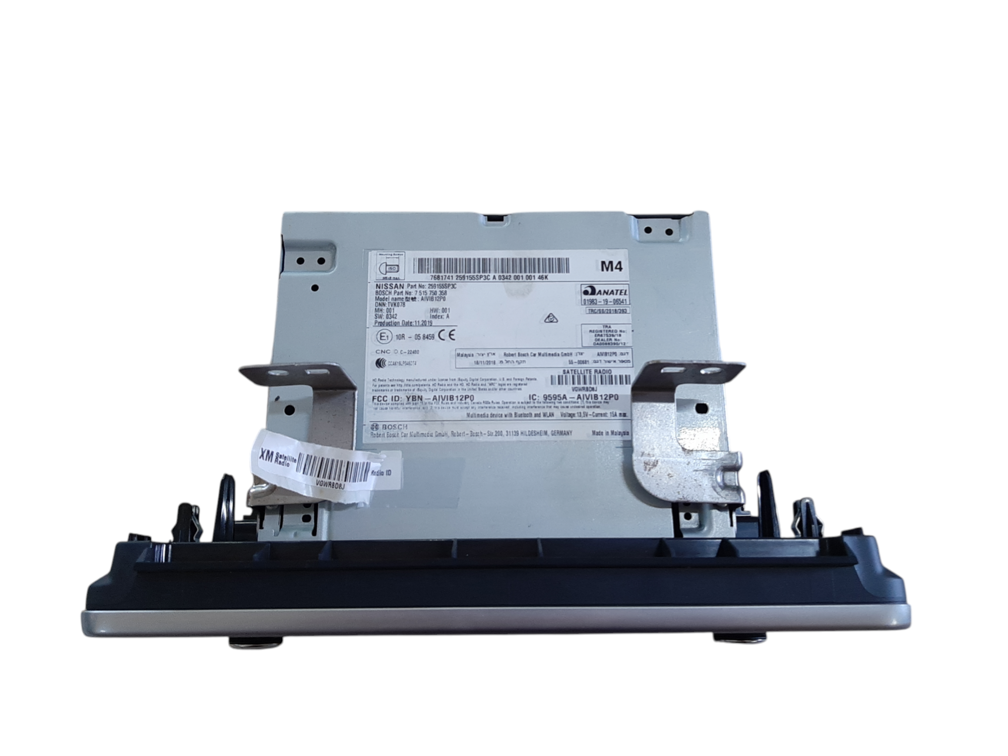 Leaf Дисплей мультимедіа Nissan Leaf 2018-2022 259155SR0B Nissan Leaf 4
