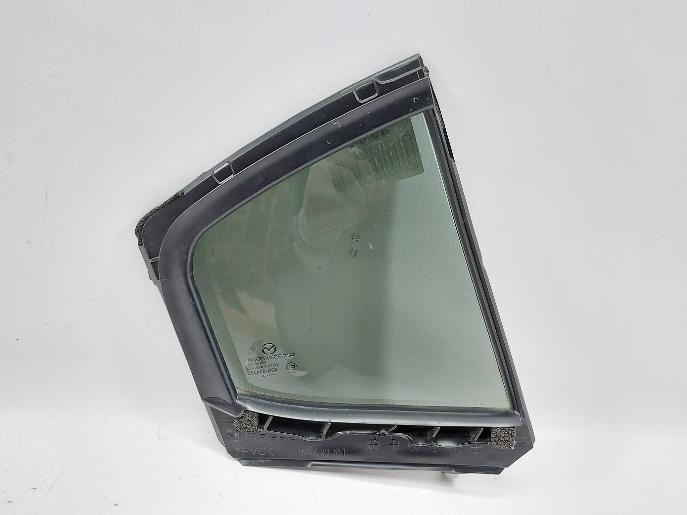 3 Форточка дверей задньої лівої (з тонуванням) Mazda 3 2014-2018 BJS773661 Mazda 3 2