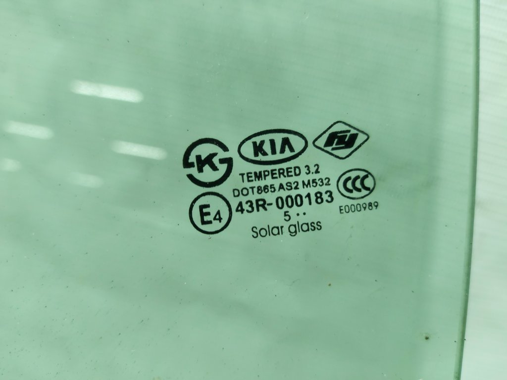 Forte Скло дверей задніх лівих Kia Forte 2014-2018 83410A7020 Kia Forte 8