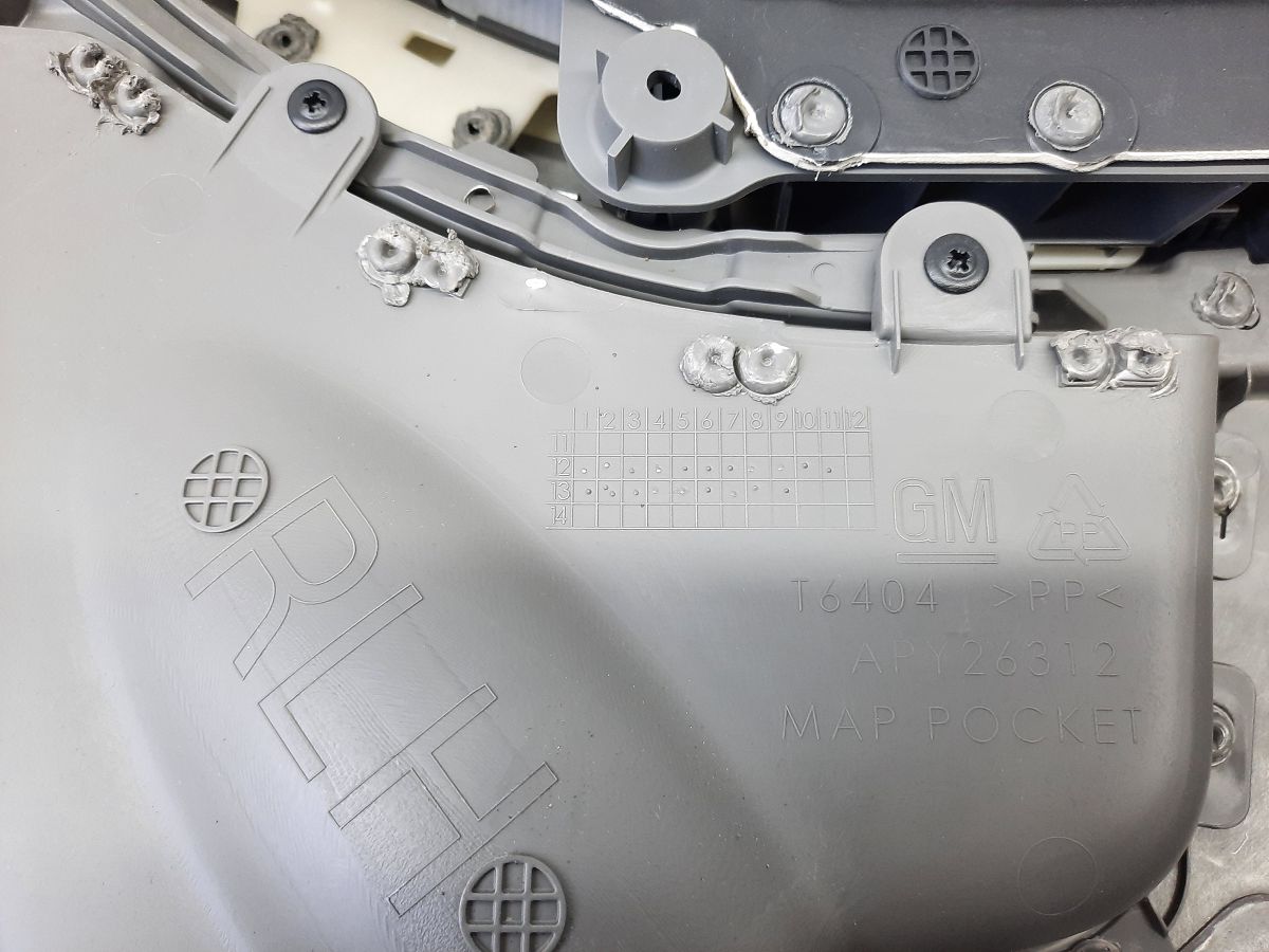 Malibu Карта дверей задньої лівої Chevrolet Malibu 2013-2015 23171630 Chevrolet Malibu 6