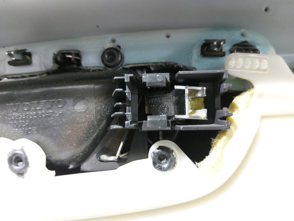 S60 Карта двери передней левой (без кнопок) Volvo S60 2011-2012 39817566 Volvo S60 11