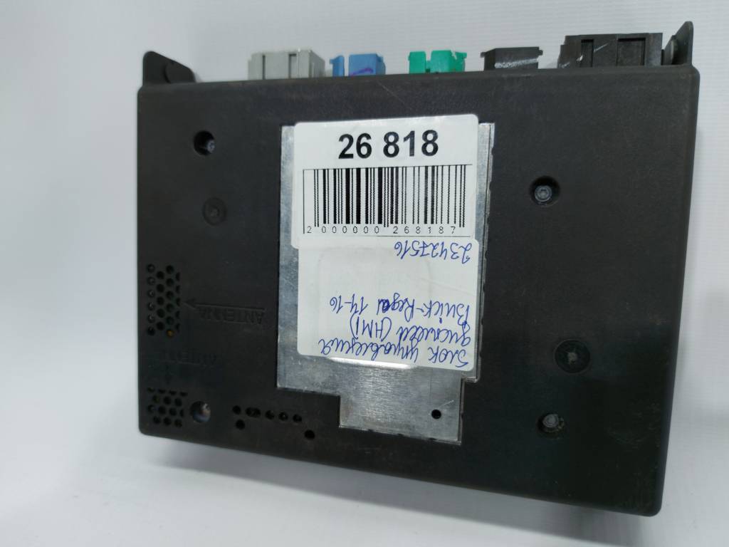 Regal Блок управління дисплеєм (HMI) Buick Regal 2014-2016 23427516 Buick Regal 4