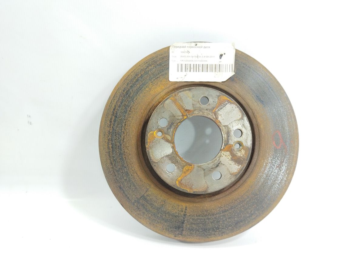 Диск гальмівний передній лівий/правий Kia Optima `2012-2020 517124C000 Kia Optima 2 Диск гальмівний передній лівий/правий Kia Optima `2012-2020 517124C000 Kia Optima 2