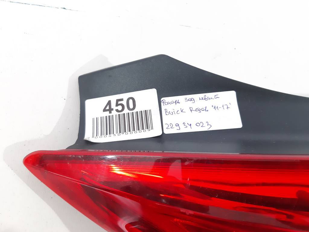 Regal Фонарь задний левый Buick Regal 2011-2013 22934023 Buick Regal 5