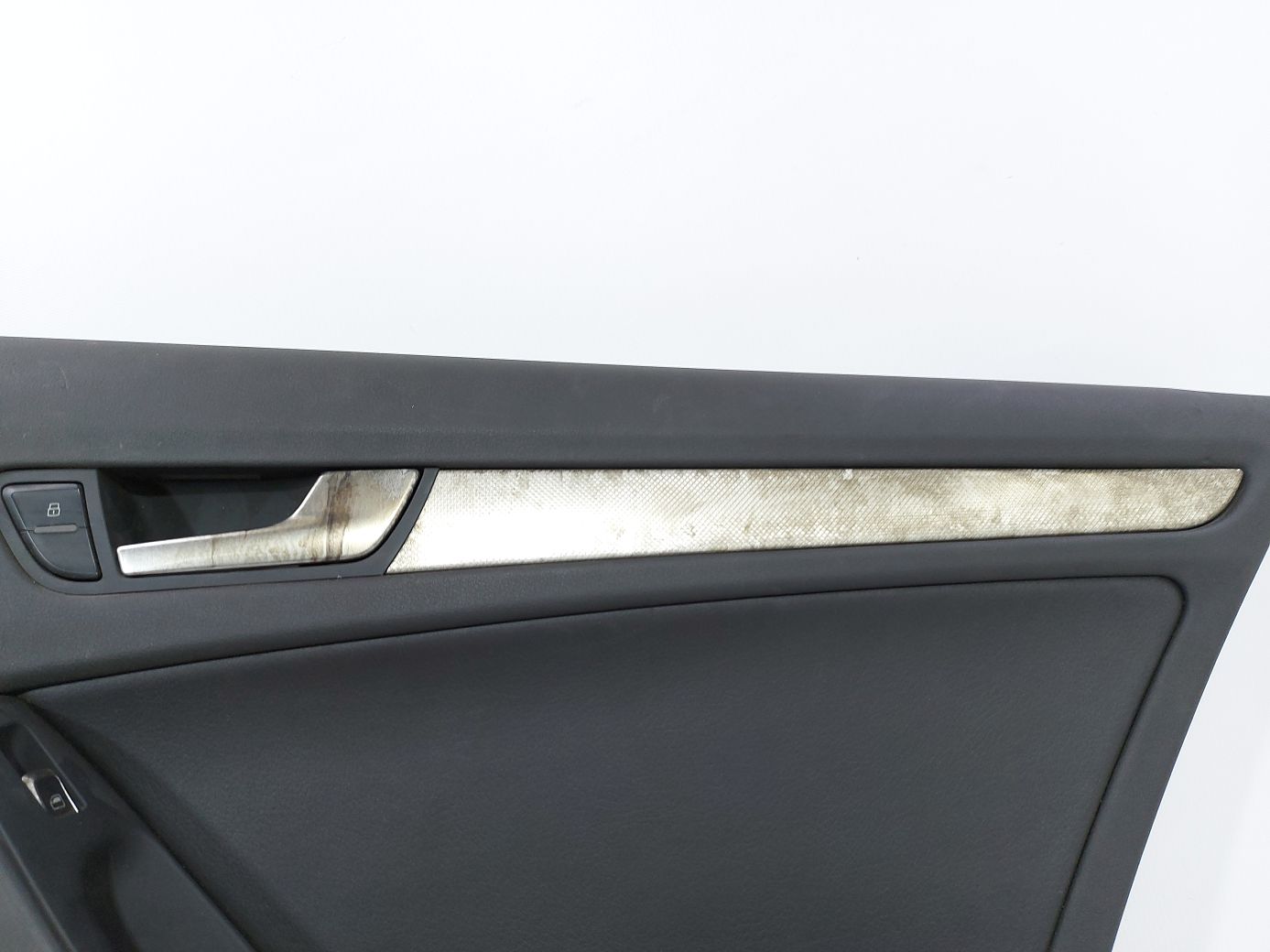 A4 Карта двери задней правой (черная, кожа, алюм) Audi A4 2009-2012 8K0867304EYFX Audi A4 3