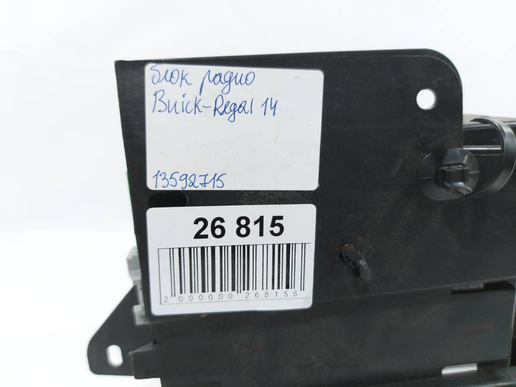 Regal Блок радіо Buick Regal 2014 13592715 Buick Regal 5 Regal Блок радіо Buick Regal 2014 13592715 Buick Regal 5