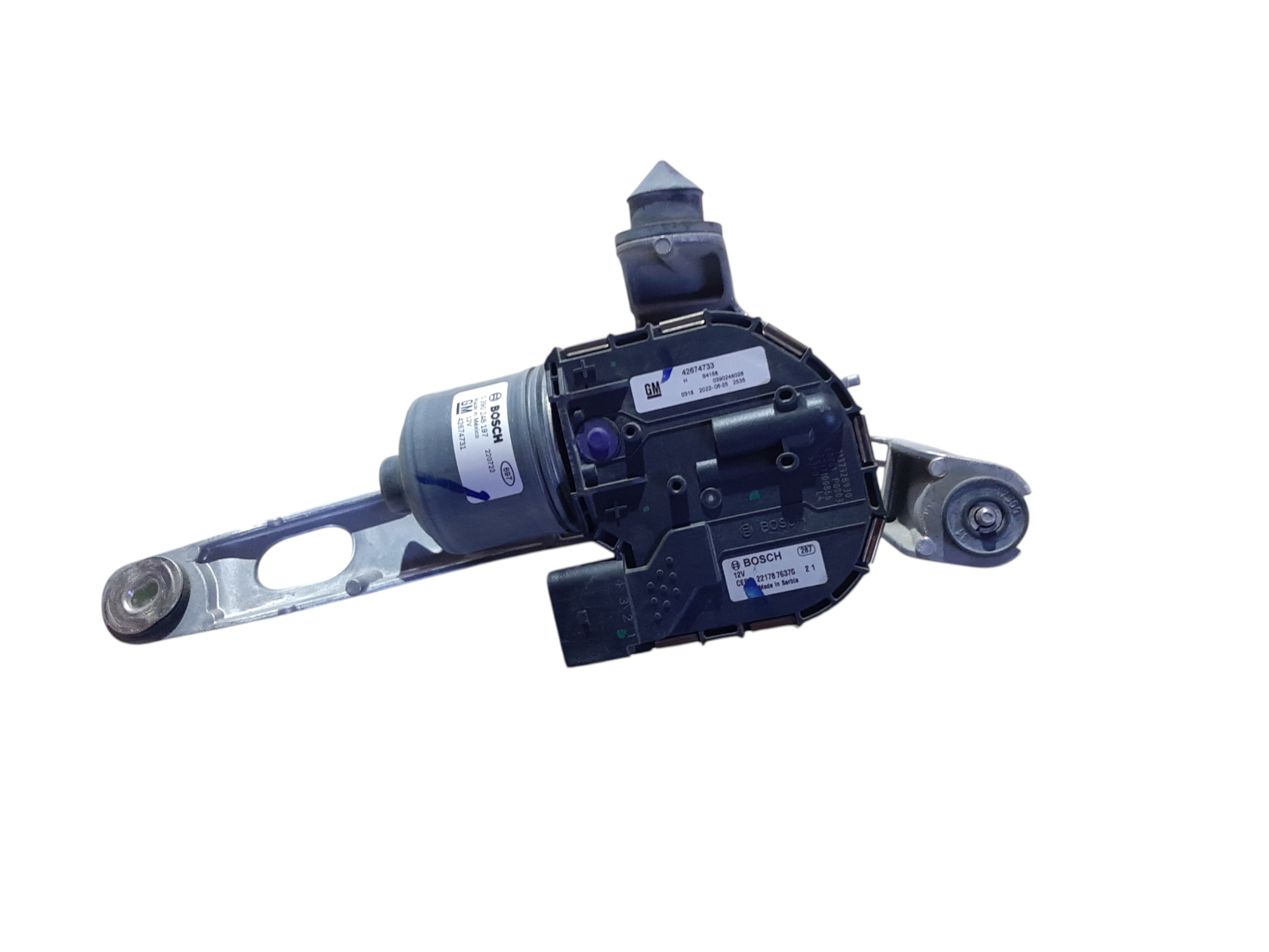 Bolt Моторчик трапеції склоочисника правий Chevrolet Bolt EV 2022-2023 42674733 Chevrolet Bolt EV 2 Bolt Моторчик трапеції склоочисника правий Chevrolet Bolt EV 2022-2023 42674733 Chevrolet Bolt EV 2