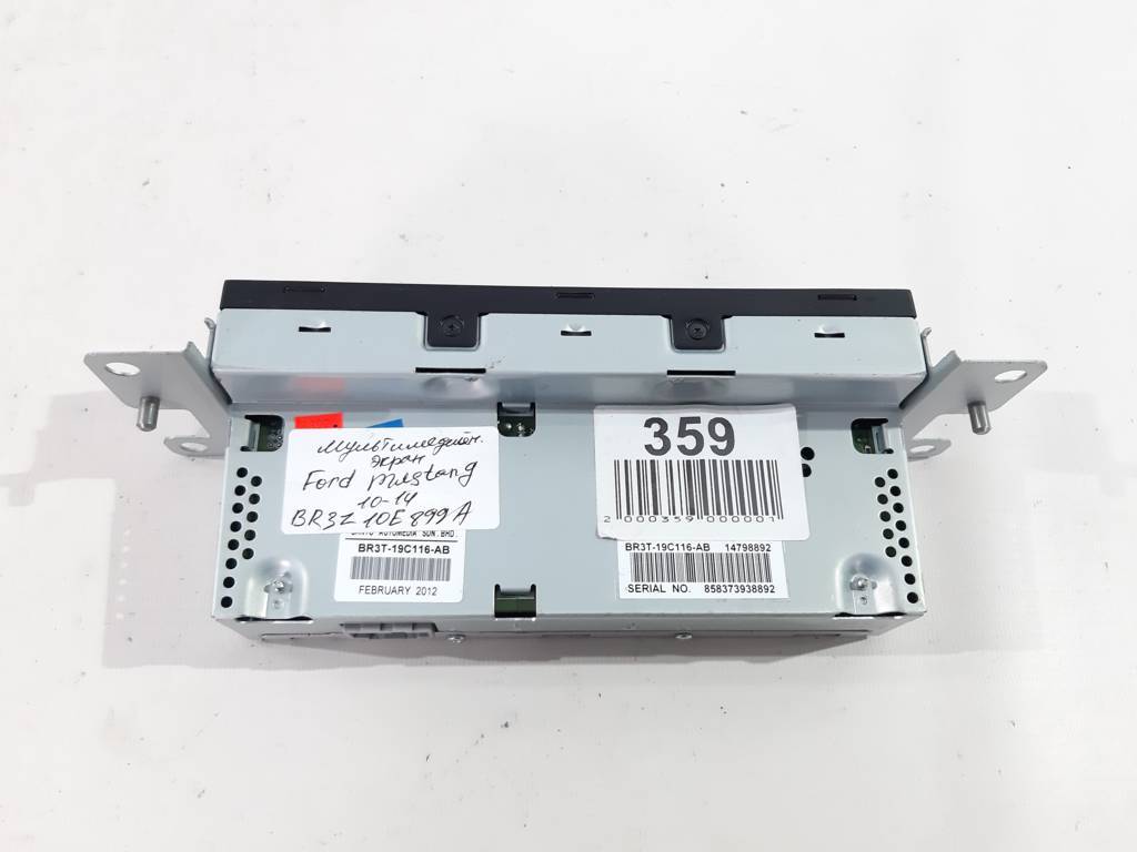 Mustang Мультимедийный экран Ford Mustang 2010-2014 BR3T-19C116-AB Ford Mustang 4 Mustang Мультимедийный экран Ford Mustang 2010-2014 BR3T-19C116-AB Ford Mustang 4