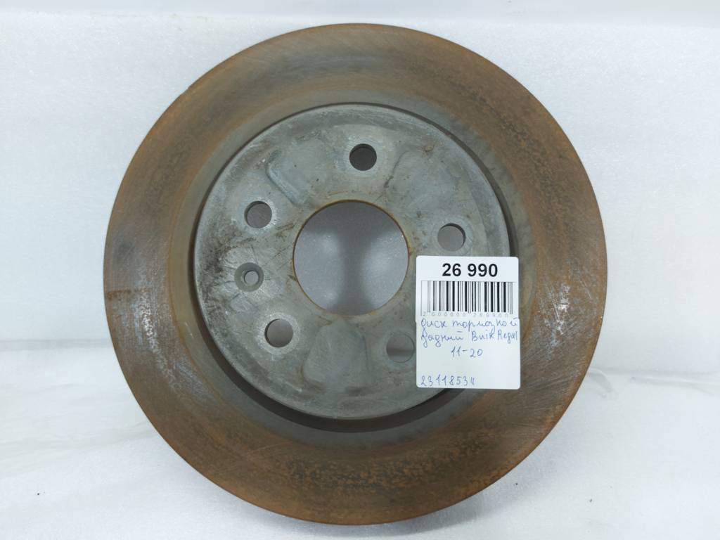 Regal. Диск тормозной задний Buick Regal 2011-2020 23118534 Buick Regal