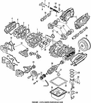Шатуны. Шатун SUBARU 12100AA310 Шатуны. Шатун SUBARU 12100AA310