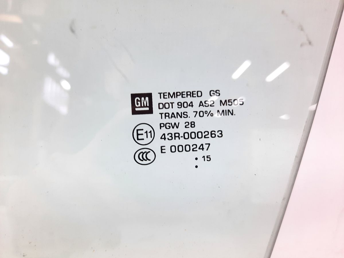 Malibu Скло дверей передньої лівої Chevrolet Malibu 2014-2016 23151654 Chevrolet Malibu 5