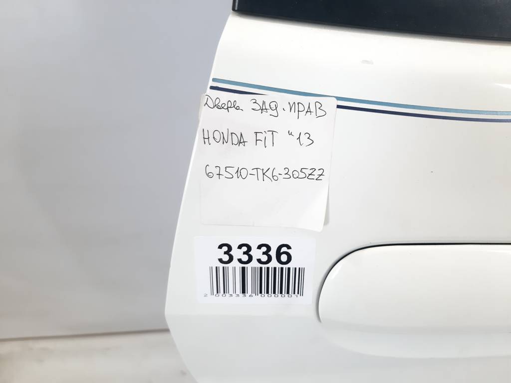 Fit Дверь задняя правая Honda FIT 2013 67510TK6305ZZ Honda FIT 7