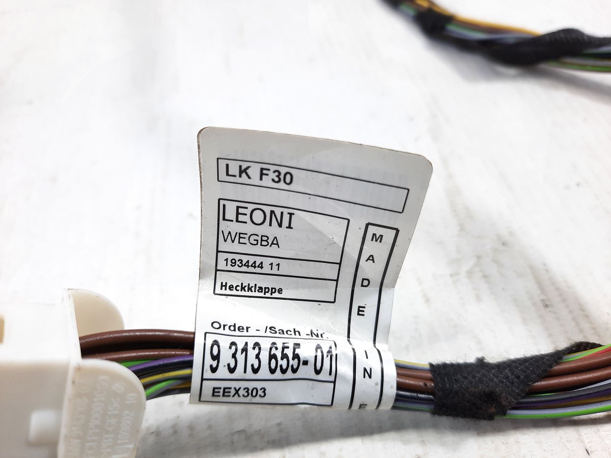 328i xdrive Проводка крышки багажника BMW 328i xDrive 2015 61129313656 BMW 328i xDrive 3