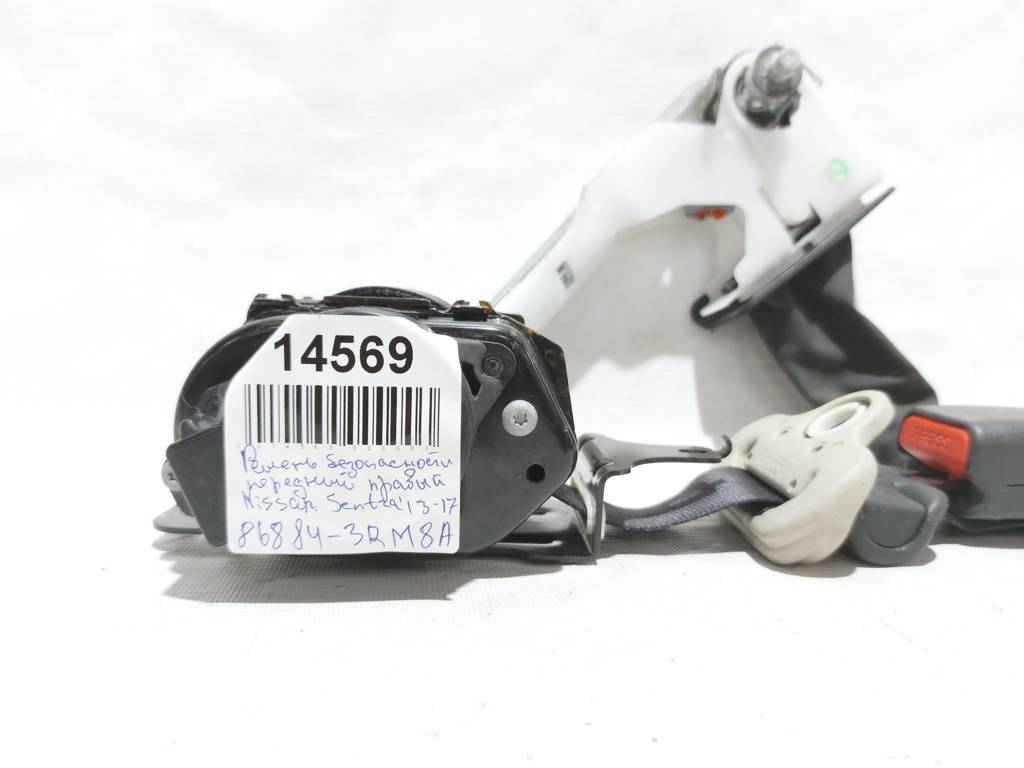 Sentra Ремінь безпеки передній правий Nissan Sentra 2013-2017 868843RM8A Nissan Sentra 14