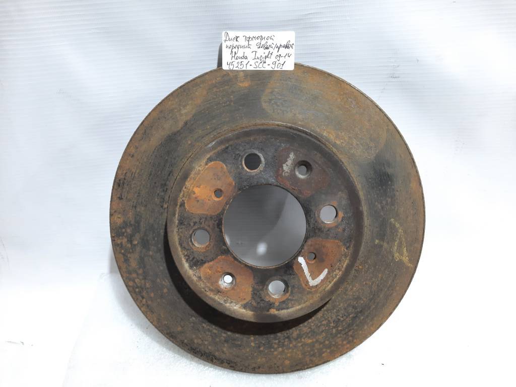 Insight. Диск гальмівний передній лівий/правий Honda Insight 2009-2014 45251SCC901 Honda Insight