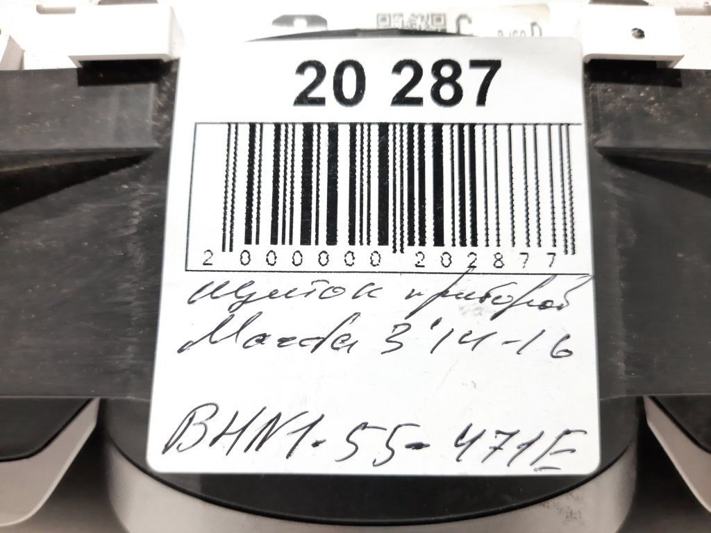 3 Щиток приладів Mazda 3 2014-2016 BHN155471E Mazda 3 8