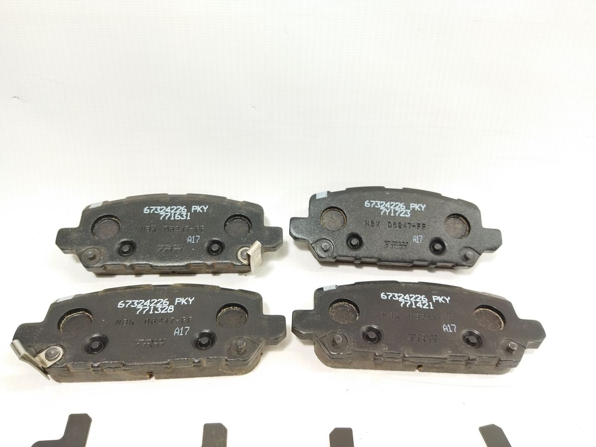 Колодки гальмівного диска Гальмівні колодки задні Honda M-NV 2020-2023 Honda 43022T7JH35 3