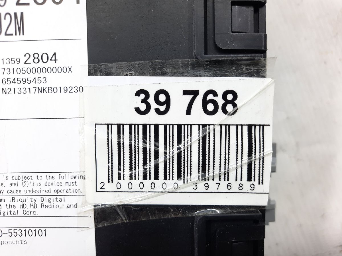 Ats Блок радіо Cadillac ATS 2014 84160394 Cadillac ATS 6