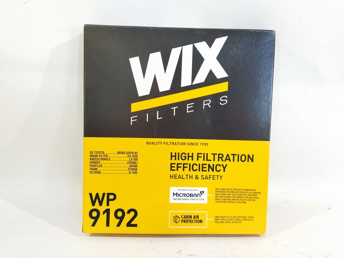 Prius Фільтр салону WIXFILTRON Toyota Prius `2000-2004 WP9192 Toyota Prius 3