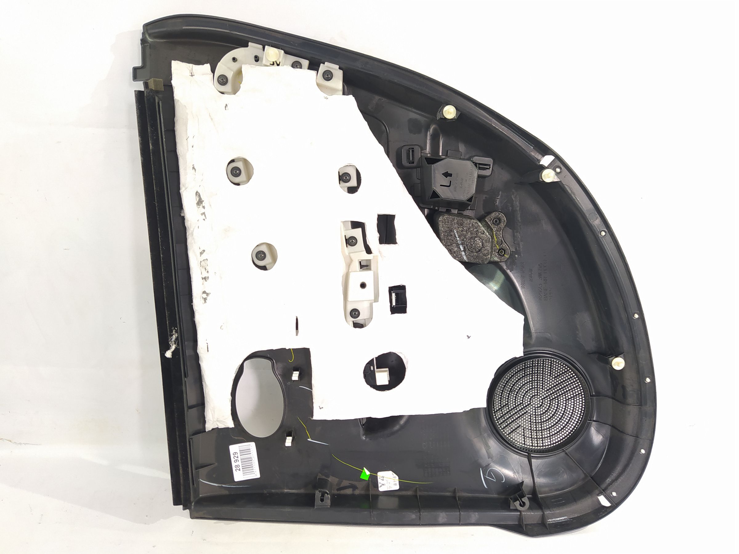 Versa note Карта дверей задньої лівої Nissan Versa Note 2014-2019 829019MB1A Nissan Versa Note 4