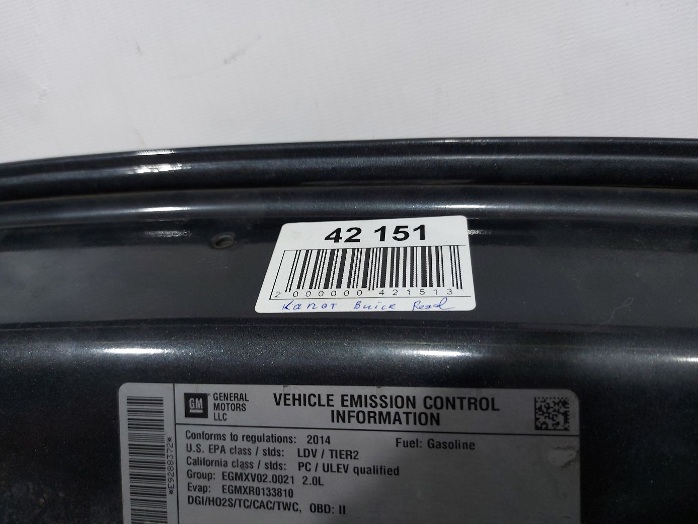 Regal Капот Buick Regal 2012-2017 23167673 Buick Regal 12